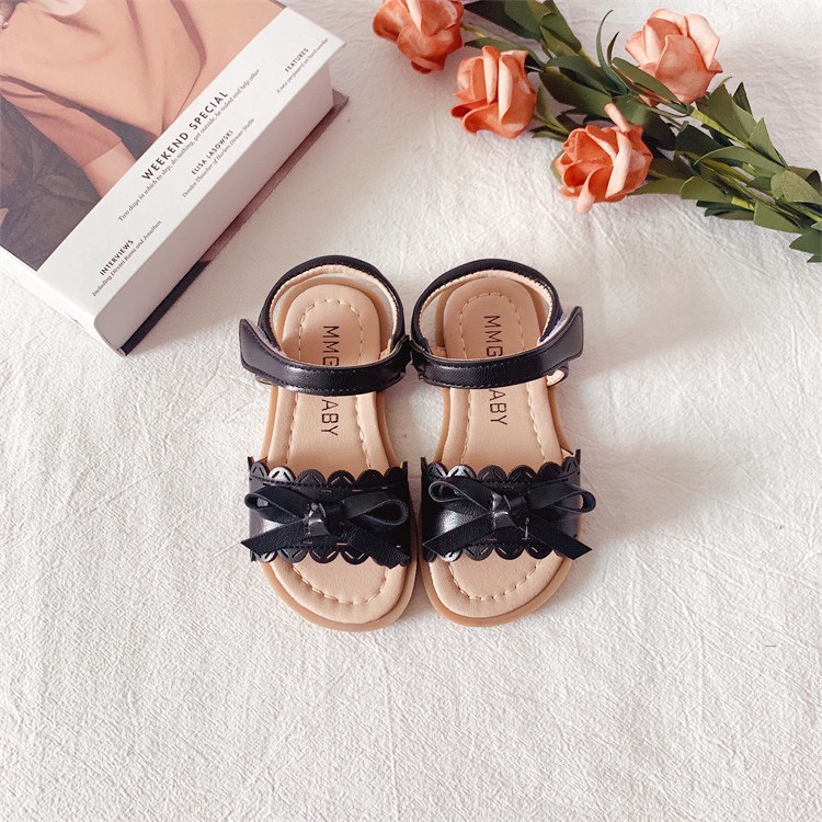 Sandal bé gái - Dép quai hậu cho bé gái da mềm phong cách Hàn Quốc SA444