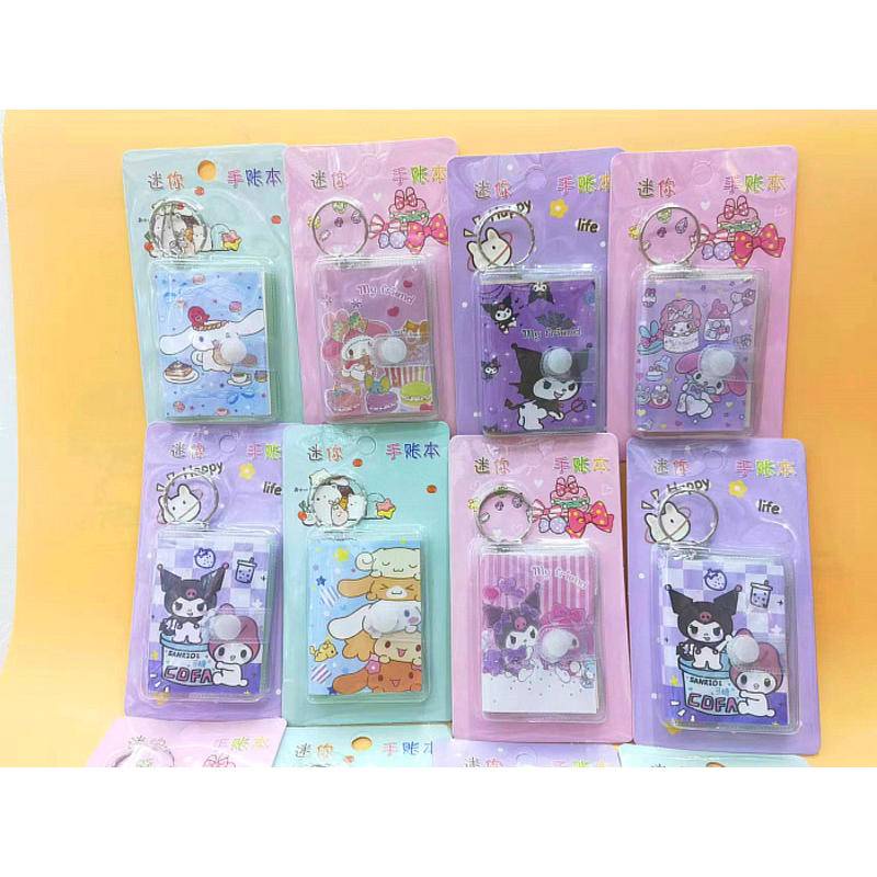 SANRIO Sổ Tay Mini Hình Động Vật Dễ Thương Dành Cho Học Sinh