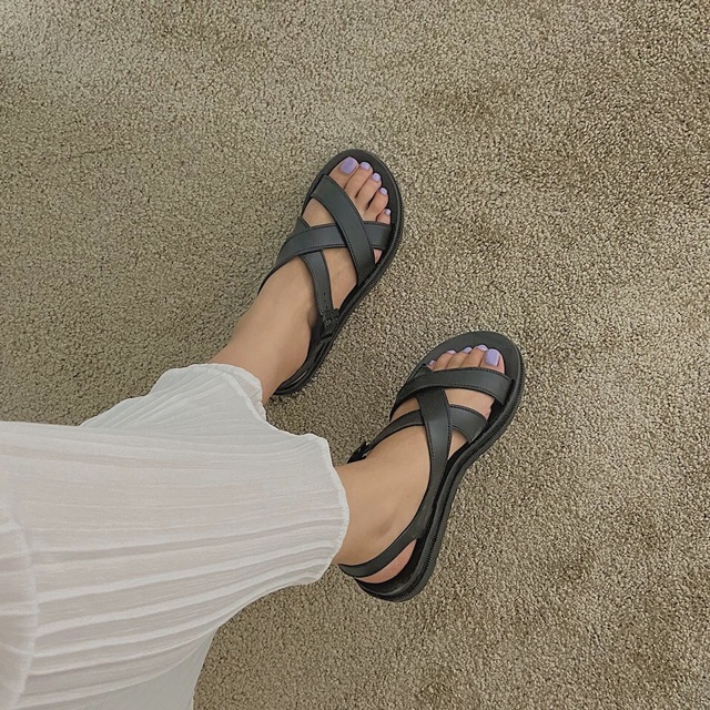 SANDAL CAO SU - Đan dây - dép cao su đi học