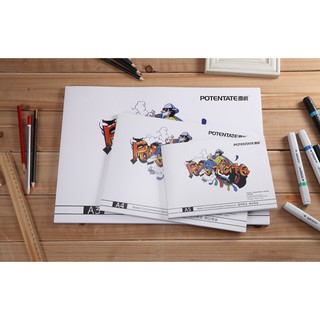 Giấy vẽ Marker POTENTATE 120g (32 Tờ)-A4