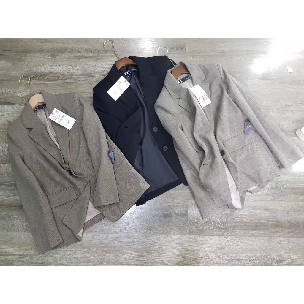 Áo khoác blazer 03 màu mẫu mới - hàng Thu Đông 2021