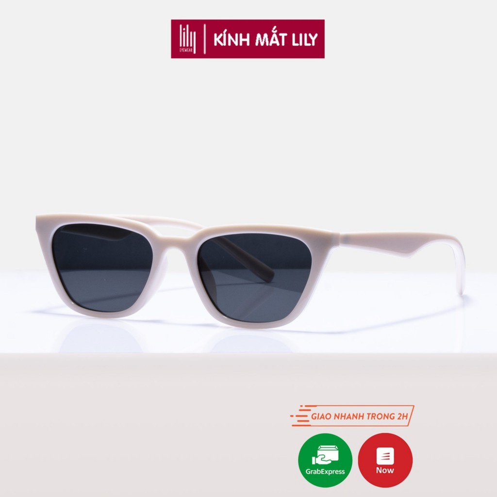 Kính mát Nam nữ Lilyeyewear chống UV400 phong cách Hàn Quốc màu sắc thời thượng - AGAIL 88828
