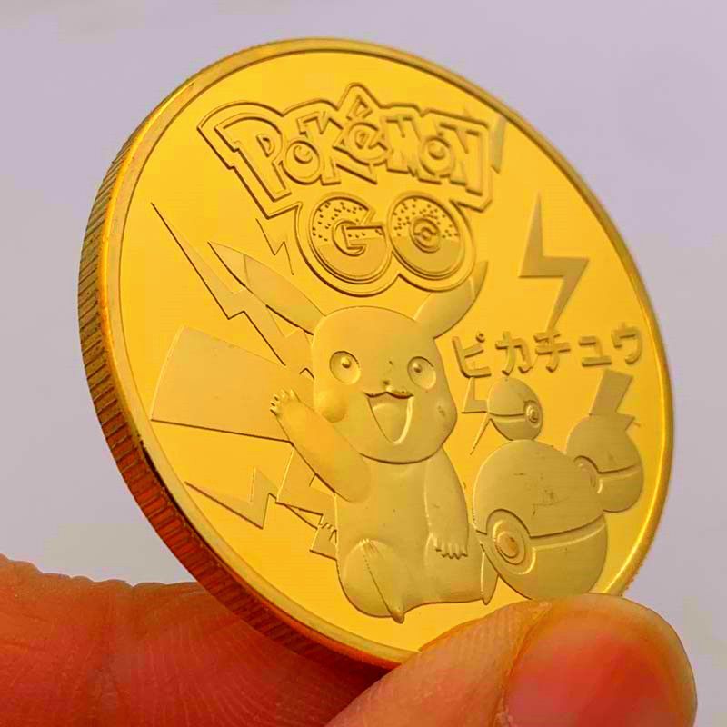 Set 5 Đồng Xu Sưu Tầm Pokemon