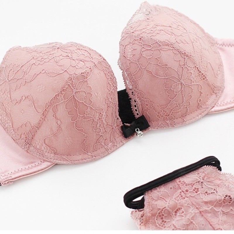 Bộ đồ lót siêu xinh,mặc ôm form nâng ngực,hàng xuất khẩu ,đệm đẩy level 3 có khe nhét mút | BigBuy360 - bigbuy360.vn