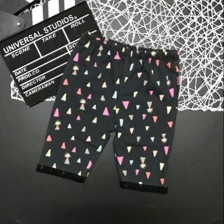 Combo 3 quần legging lửng bé gái