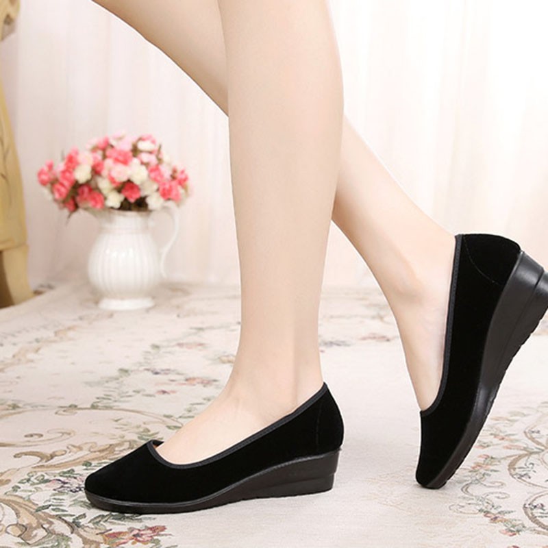 IELGY Giày vải canvas thoáng hơi thời trang phong cách Hàn Quốc cho nữ