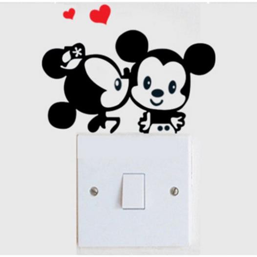 Decal dán ổ điện - Decal Dán Tường, Decor Phòng Ngủ, Phòng Khách Duashop
