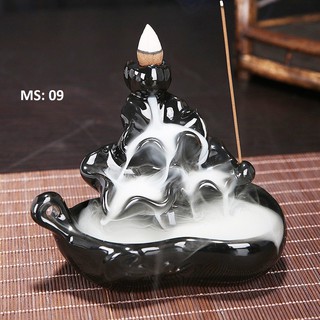 Thác Khói Trầm Hương chọn mẫu Tặng kèm hộp trầm hương Việt 30 nụ