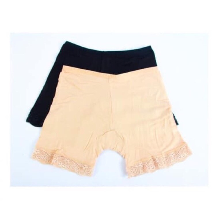 Quần mặc Váy COTTON Chân Ren