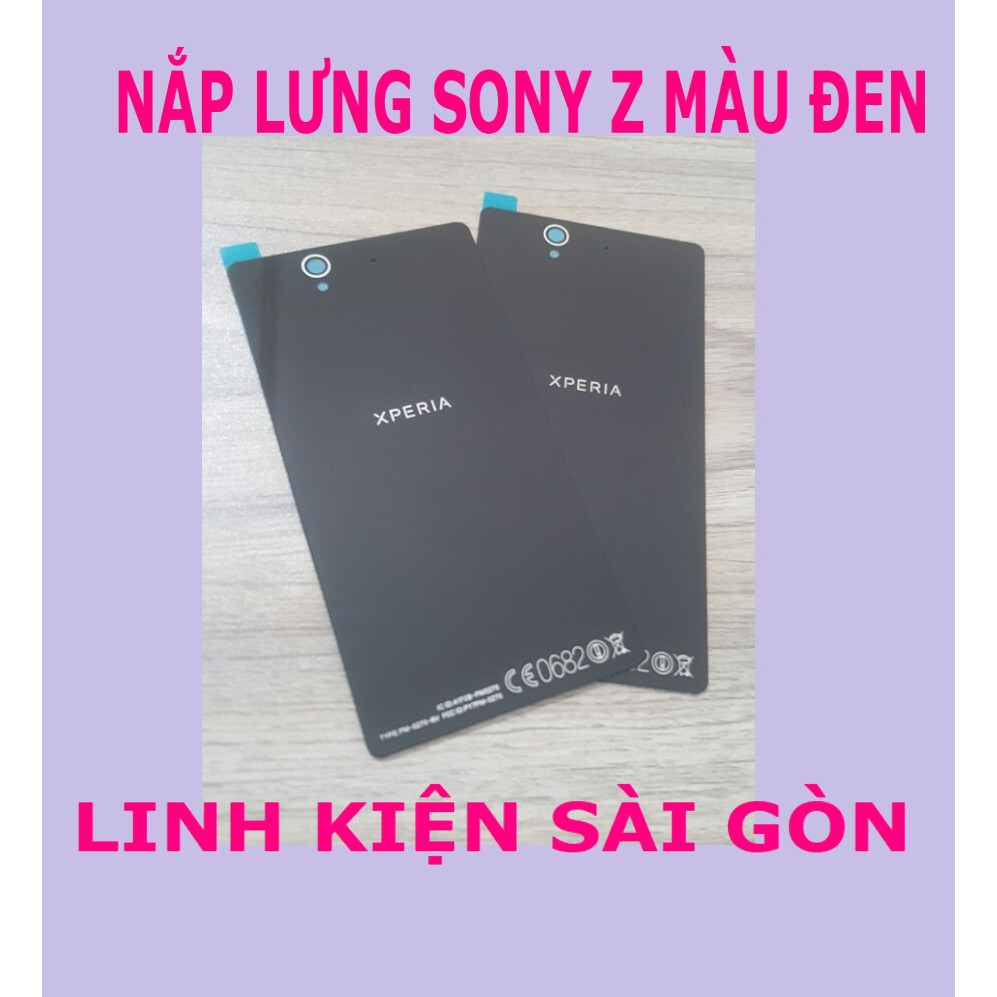 NẮPLƯNG SONY Z MÀU ĐEN