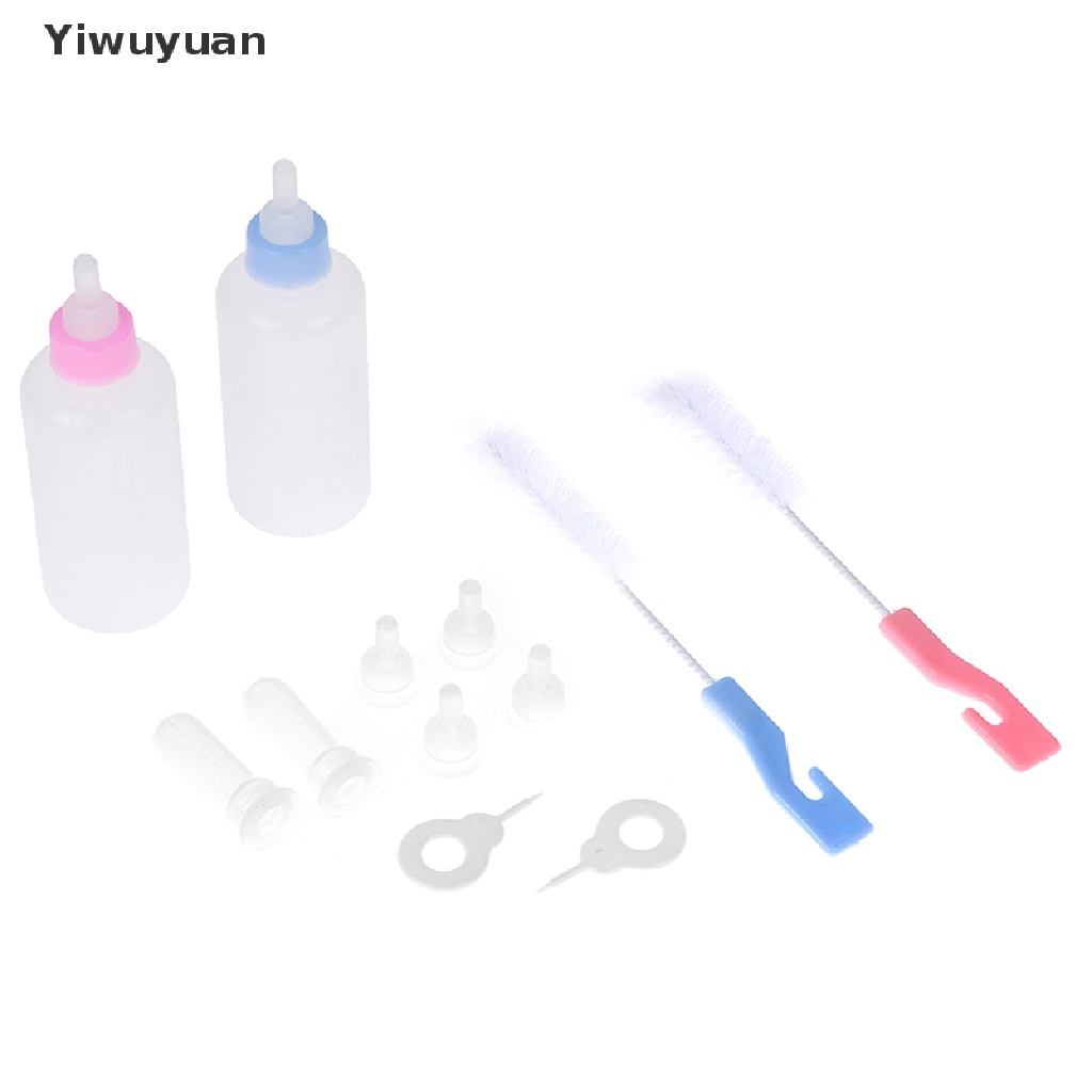 &lt; Yiwuyuan &gt; Bộ Bình Sữa Cho Thú Cưng Chó Mèo