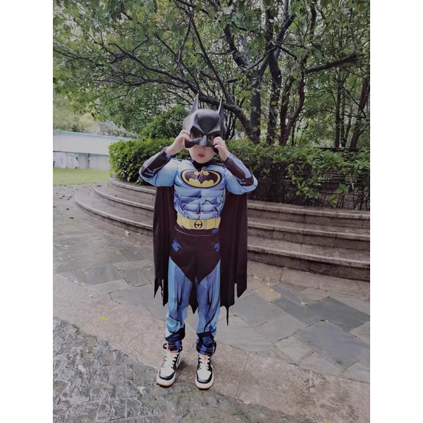 Quần áo siêu nhân batman người dơi xanh