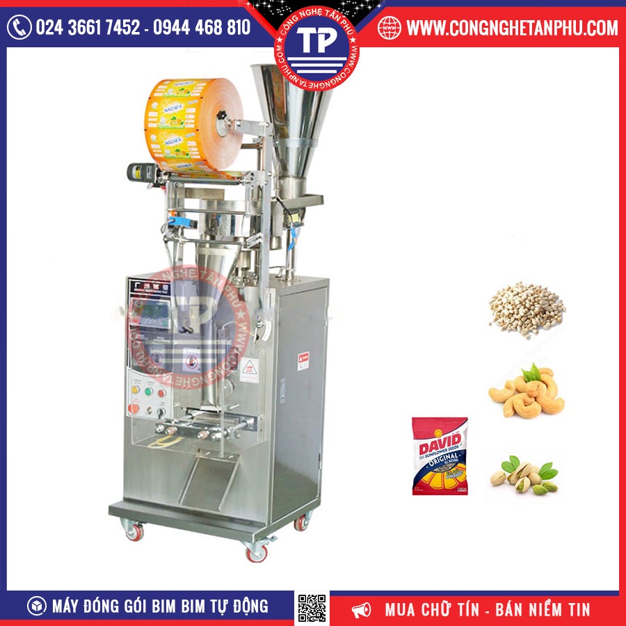 Máy đóng gói bim bim tự động