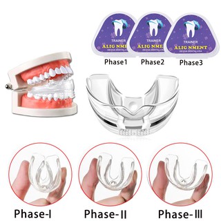 Bộ 3 Miếng Niềng Răng Chỉnh Hình Răng Chuyên Dụng Dành Cho Người Lớn