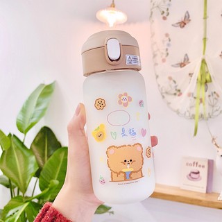 BÌNH NƯỚC 450Ml KÈM ỐNG HÚT (Ghi Chú Loại Hàng Giúp Shop)