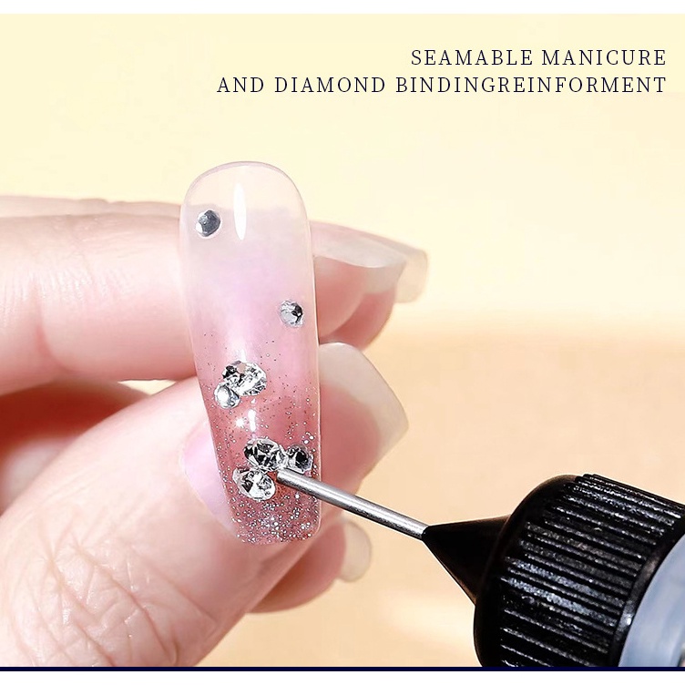 Keo Dán Viền Trang Trí Móng Tay 10ml Chuyên Dụng