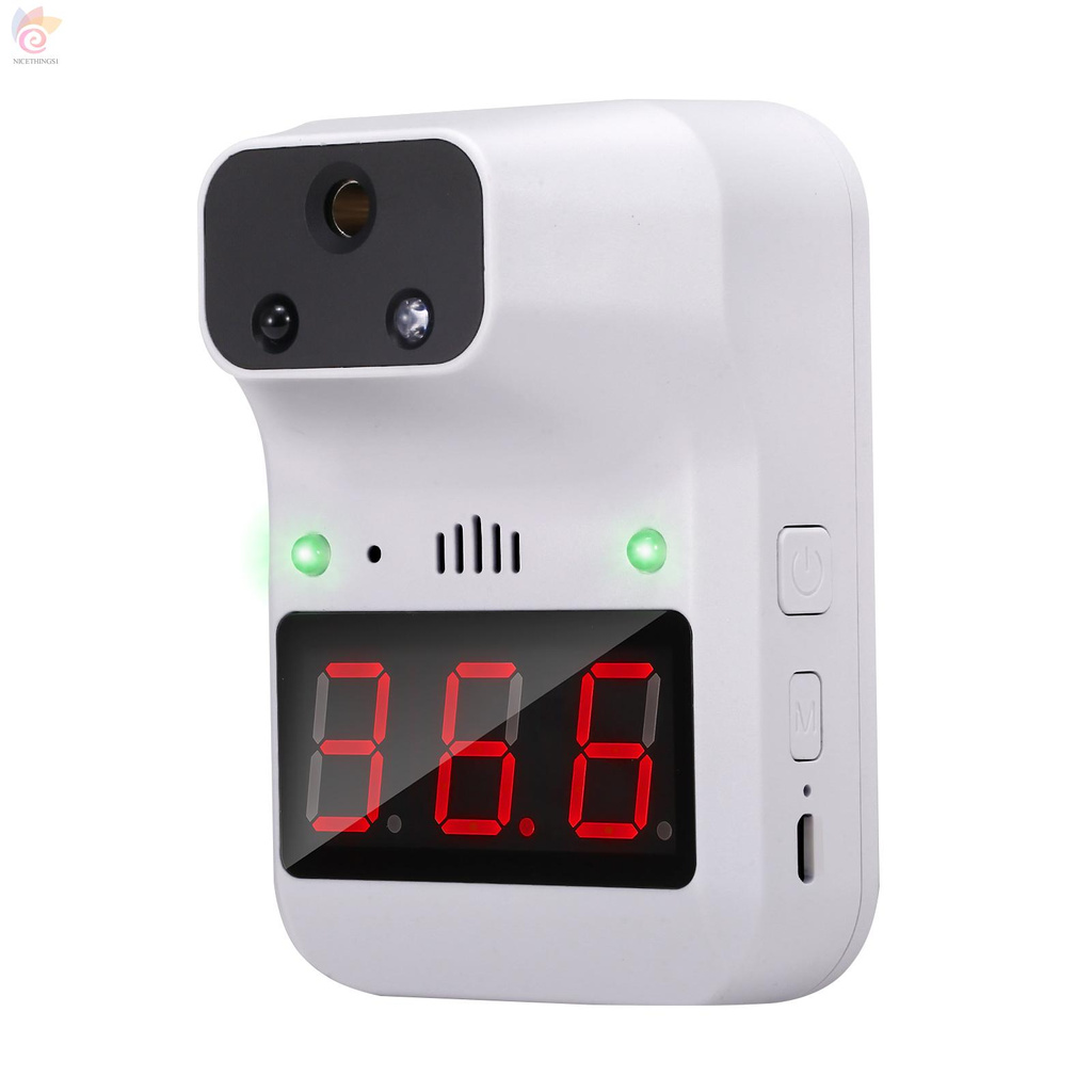 ET K3+ IR Non-Contact Thermometer °C/°F  Body/Surface/Counting Mode Wall Hanging/Bracket Fixing Powered by USB/3 AA Battery