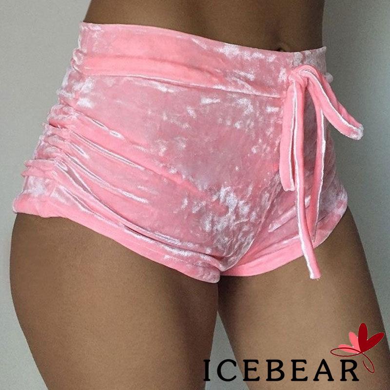 Quần ngắn lưng cao thời trang mùa hè quyến rũ dành cho nữ đi biển