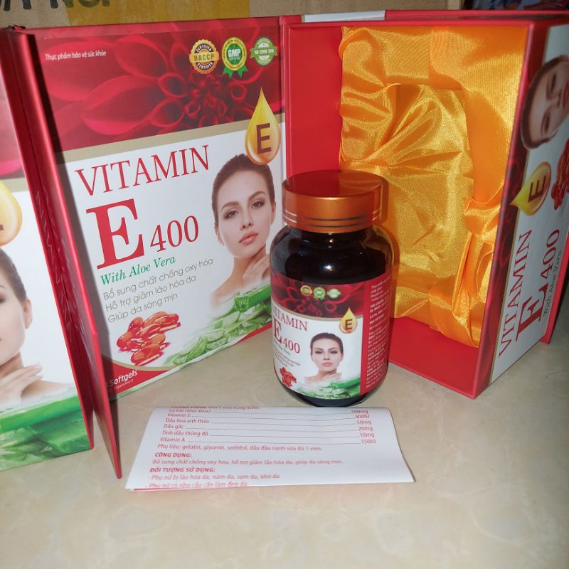 Vitamin E 400 -Hộp 30 viên