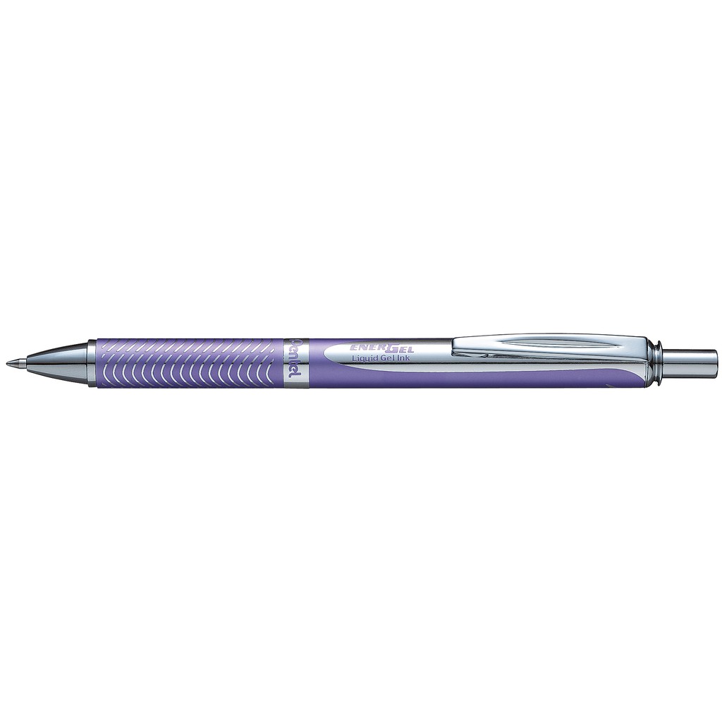 [Tặng 1 ruột] Bút Ký Cao Cấp Pentel mực gel xanh 0.7mm BL407 - Mạ bạc kèm hộp sang trọng