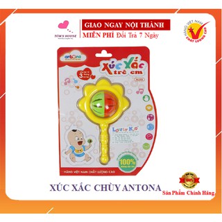 [Hàng Việt Nam]Đồ Chơi Xúc Xắc Chùy Cầm Tay Antona Cho Bé