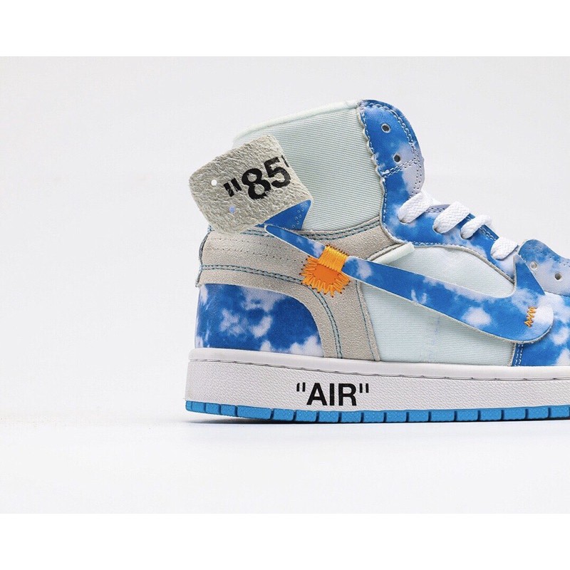 [ Hàng Siêu Hot ] Giày Air Jordan 1 Retro High OG Off-White University Blue