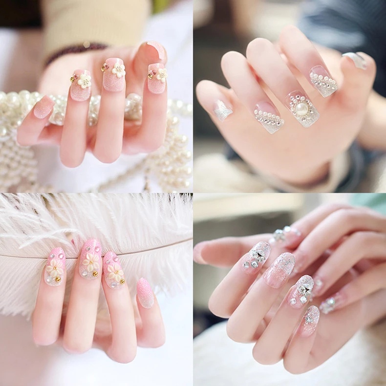 [Mới] Đá Pha Lê 3D Pha Lê AB / Kim Sa Thủ Công / Đá Pha Lê Trang Trí Móng Tay Nghệ Thuật