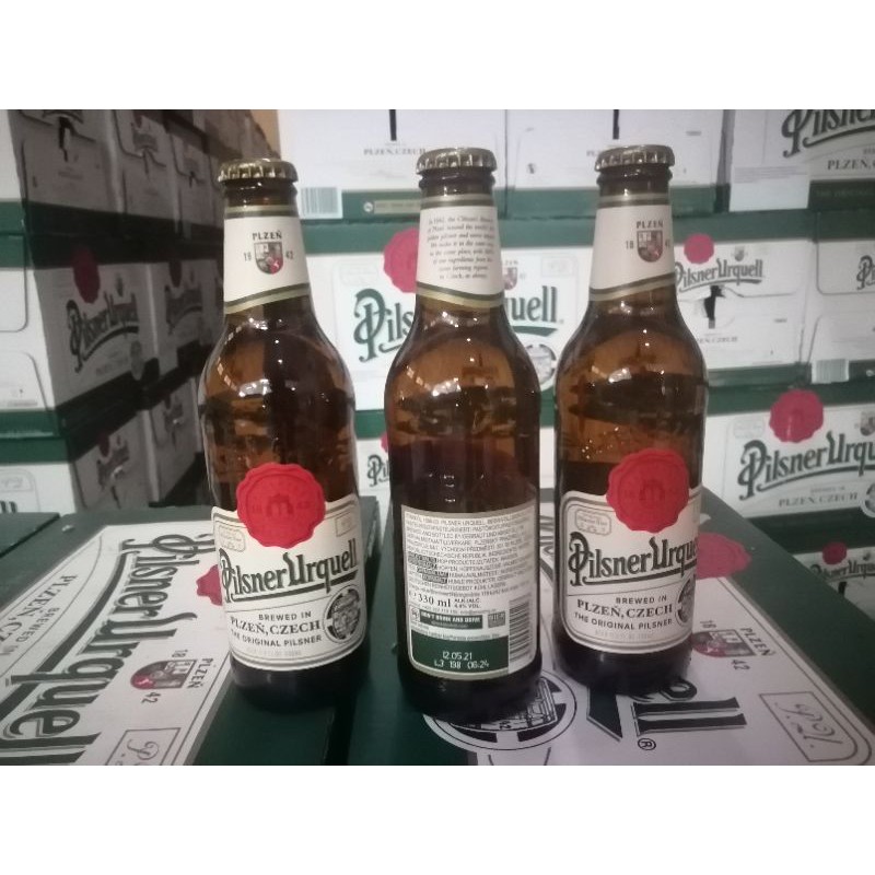 Bia chai Pilsner Urquell 330ml nhập khẩu