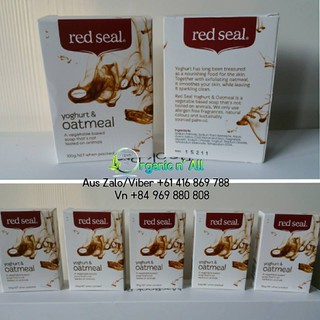 Red seal soap yoghort & oatmeal - xà phòng red seal yến mạch và yaghort