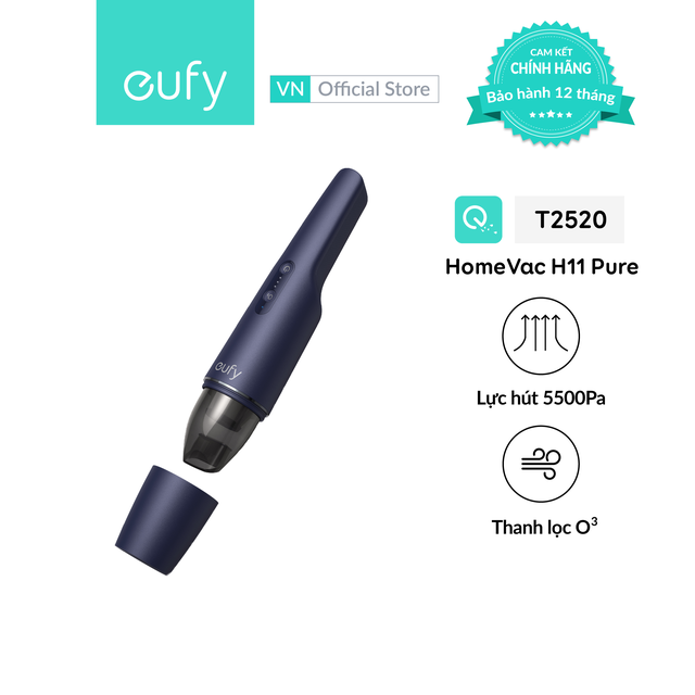 Máy hút bụi mini cầm tay Eufy HomeVac H11 Pure - T2520