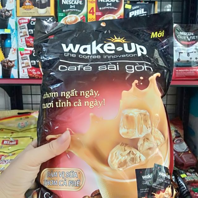 Wake up cafe Sài Gòn bịch 456g(24gói ×19g)