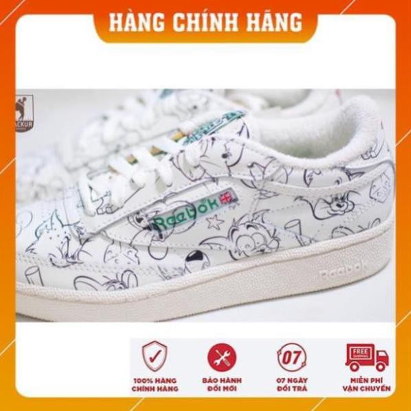 11.11 Chuẩn [ Bán Chạy] Giày Reebok x “Tom & Jerry” Club C FW4011 [ Chất Nhất ] 2020 NEW 👟 . ‼️ x $ .