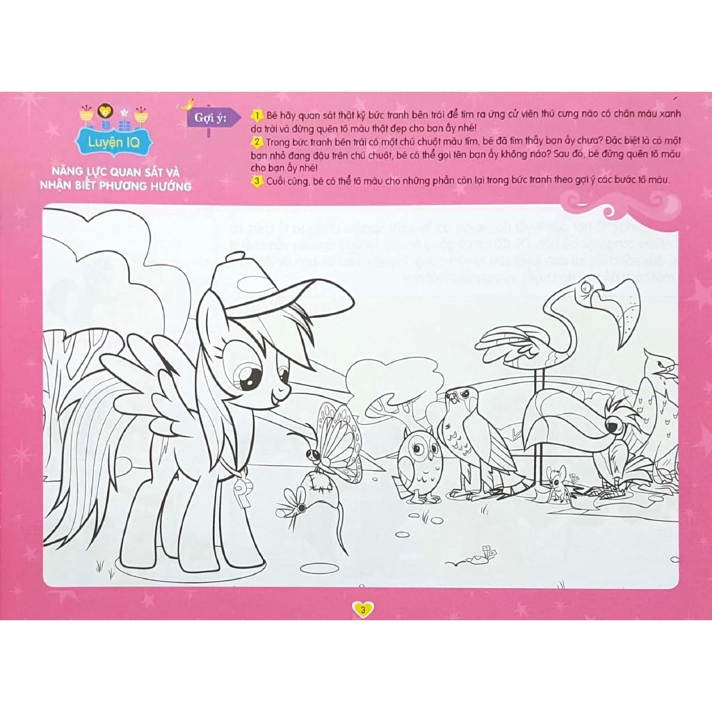 Sách - My Little Pony - Tô Màu Sáng Tạo 4Q: Đôi Bàn Tay Khéo Léo