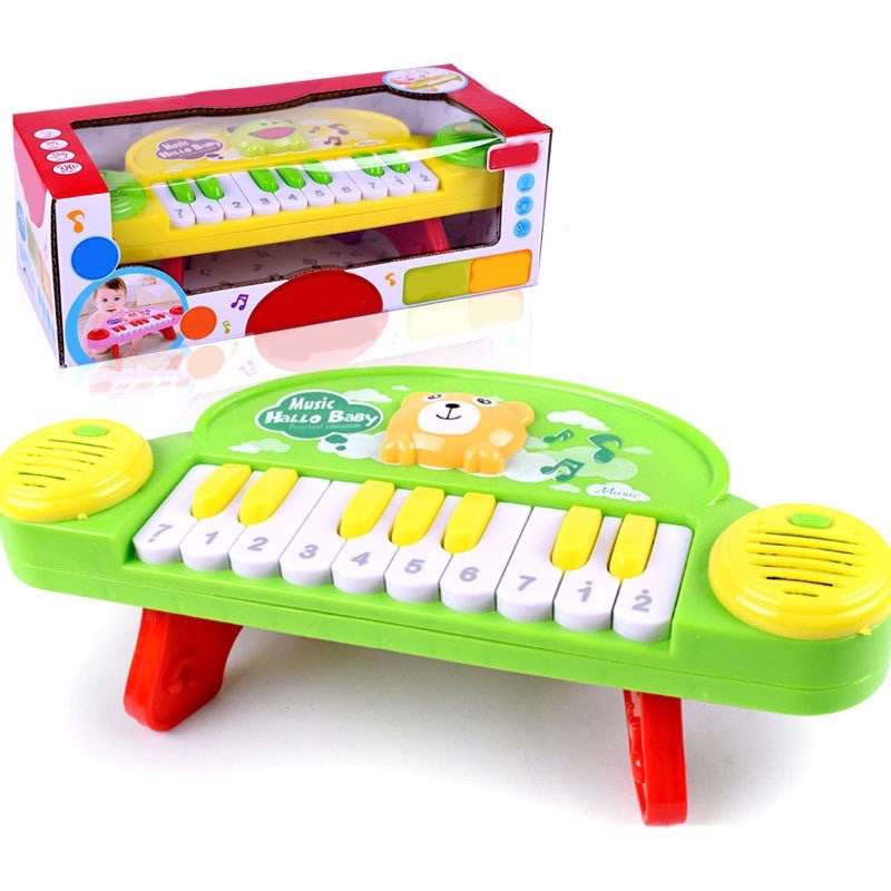 đàn piano hallo baby cho bé - có nhạc (MB202-ZZ1510)