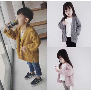 Áo khoác len Hàn Quốc màu vàng