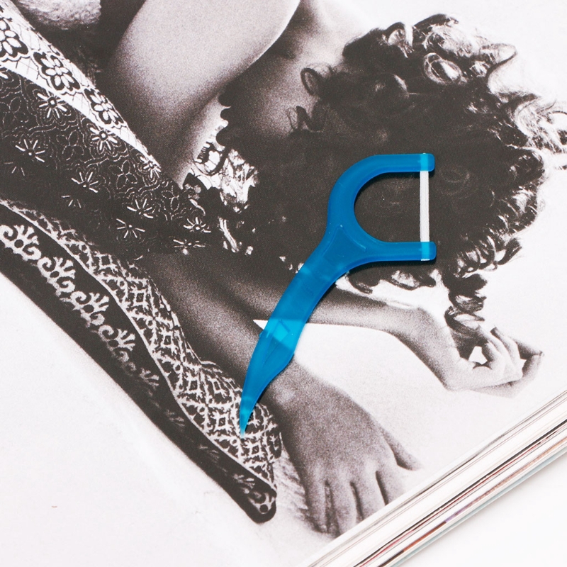 ♡♡ 50pcs Dental Floss Flosser Picks Teeth Toothpicks Stick Oral Care Tooth Cleaning