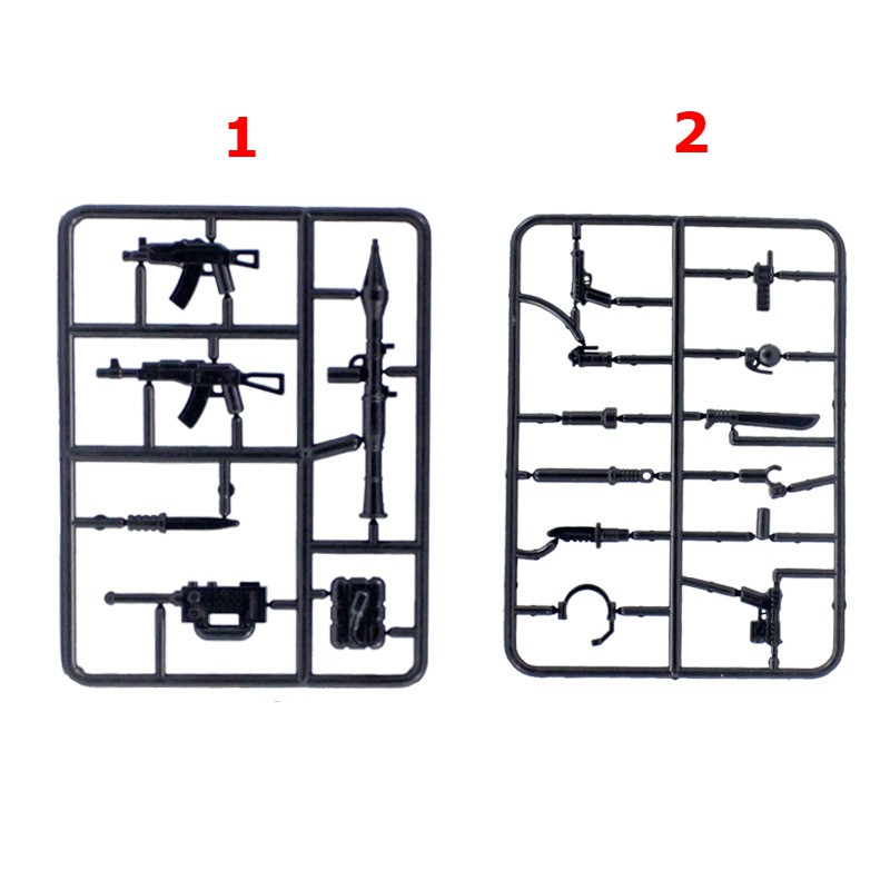 Vỉ Vũ Khí B41 AK Mẫu Mới - NO.281