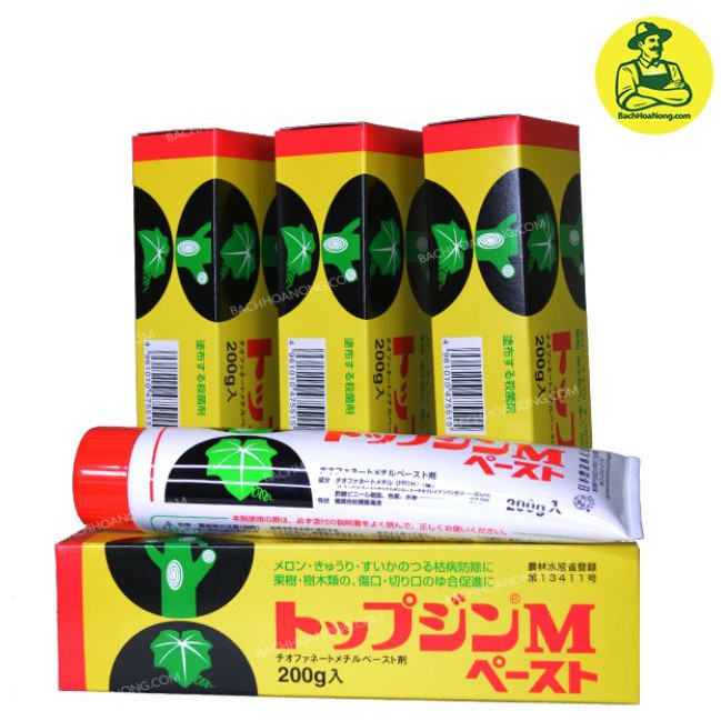 Keo liền sẹo TopJin Nhật Bản 200gr, Liền sẹo vết cắt cành cây bonsai, cây cảnh, hoa lan