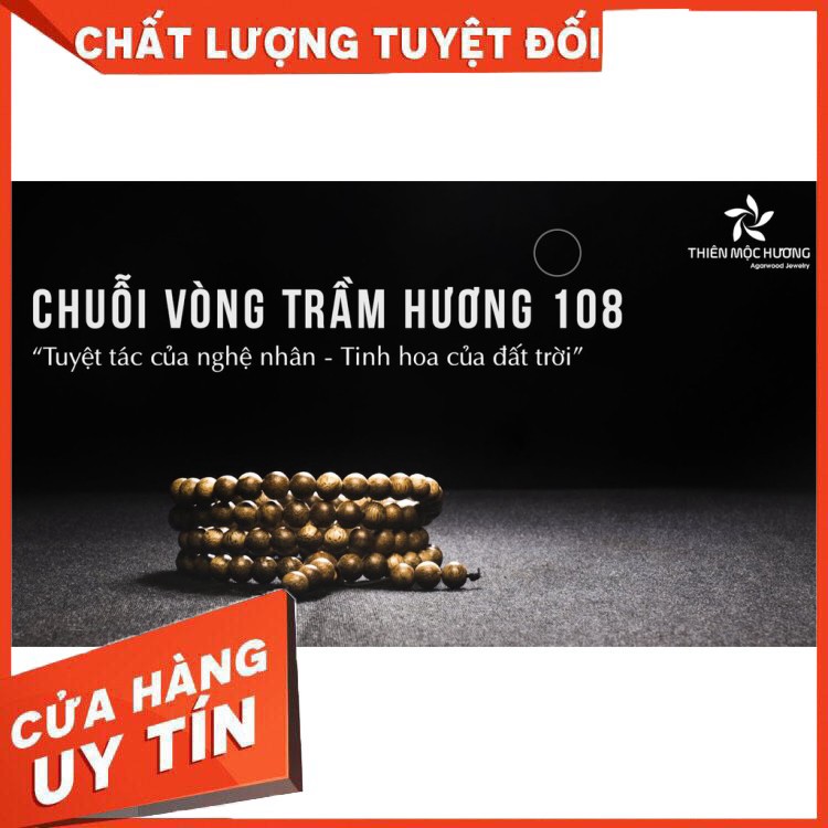 [Mã FAMAYFA giảm 10K đơn 50K] Vòng tay Trầm hương chuỗi 108 hạt trầm 100% tự nhiên cao câp | BigBuy360 - bigbuy360.vn