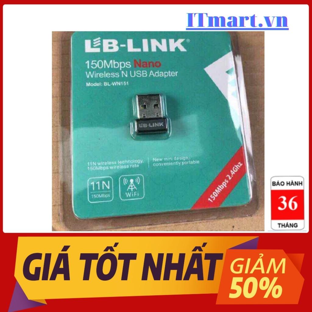 USB thu wifi LB-LINK BL-WN151 tốc độ 150Mb