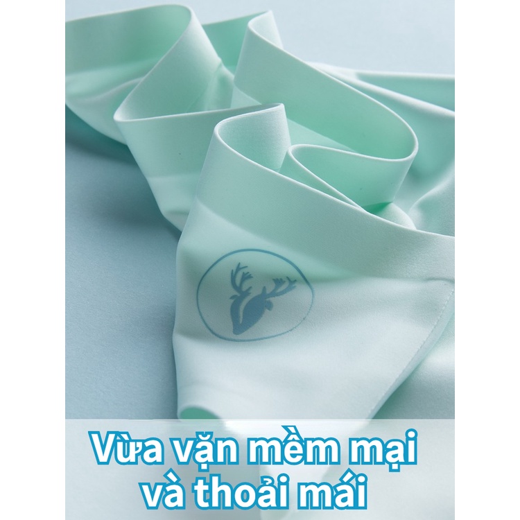 Đồ lót lụa băng cho bé gái thời kỳ phát triển liền mạch, bé gái, trung học, quần đùi tam giác lớn cho trẻ em, học sinh và trẻ em mùa hè mỏng