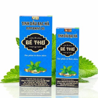Tinh dầu Bé Thơ Bạc hà 50ml