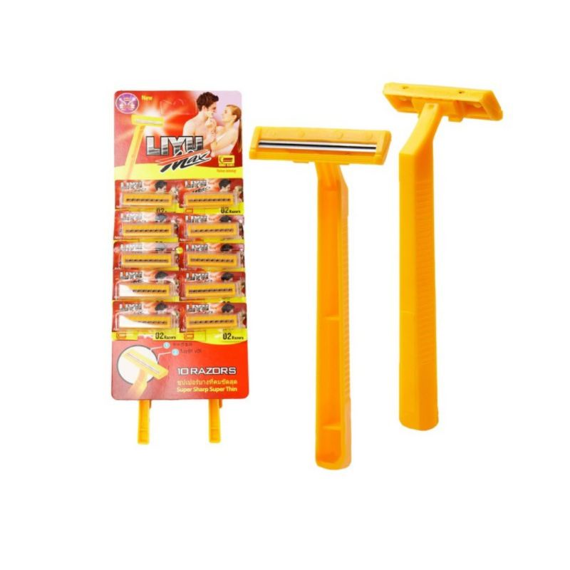 Lô 2 dao cạo râu dùng một lần lưỡi kép