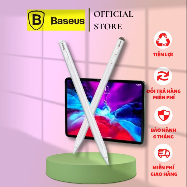Bút Cảm Ứng Điện Dung Baseus Smooth Writing Capacitive Stylus Đa Năng Độ Nhạy Cao Dành Cho Smartphone/ Tablet/ IPad