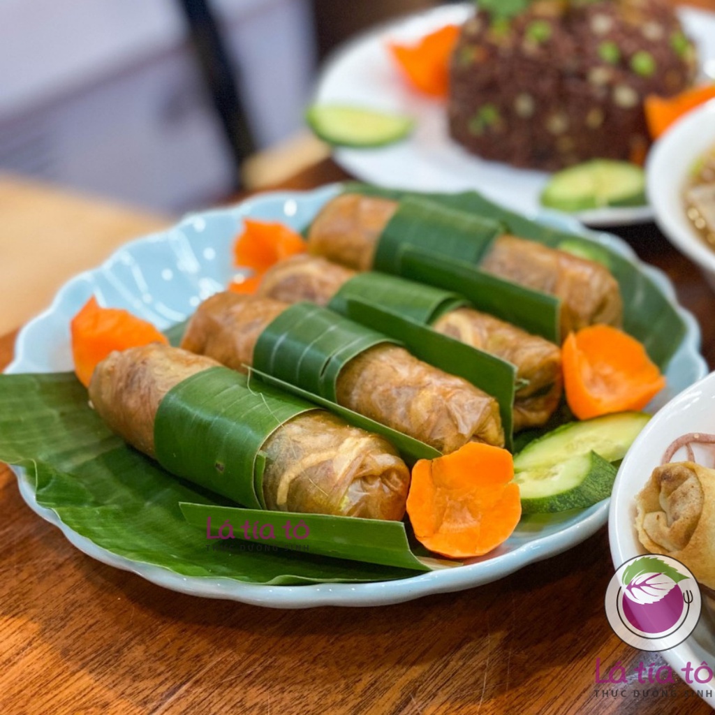 BÁNH TRÁNG GẠO LỨT 400gr - LÁ TÍA TÔ