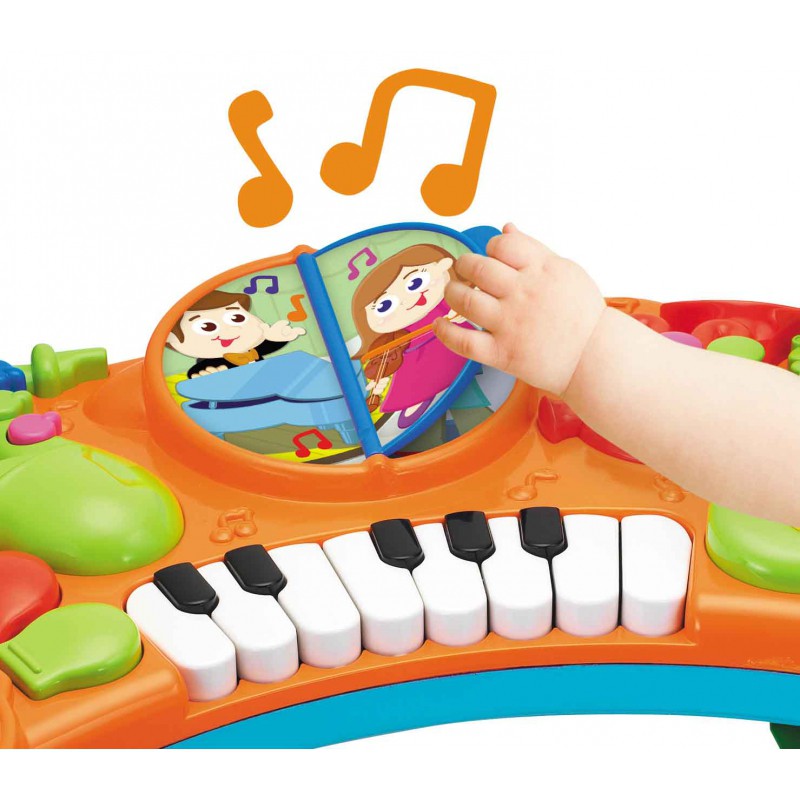 Bộ đồ chơi đàn Piano kết hợp 10 nhạc cụ Infantino