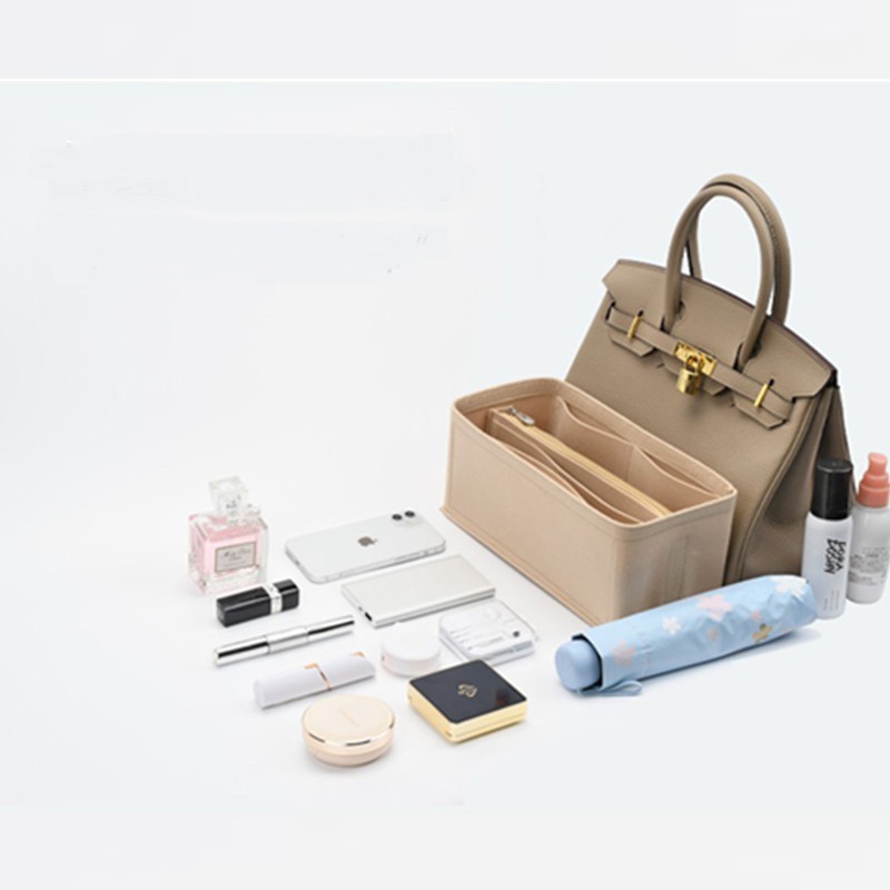 Lót túi giữ form Her mes Birkin 25 30 35 bag organiser insert Lót túi Túi xách Trọn gói Túi mật Gói thu thập Túi dọn dẹp