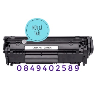 Hộp mực máy in Canon 2900/3000 -- có NÚT NẠP MỰC và NÚT XẢ THẢI dễ dàng - NO BOX