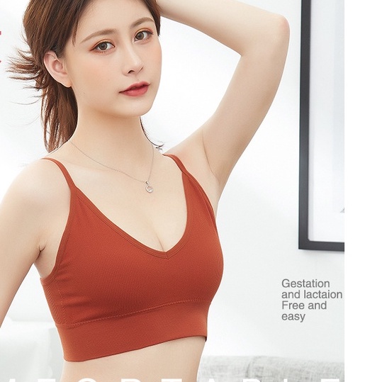 【 40-65 kg】 Dây Đeo Chéo Không Dây Rỗng BA-404# Áo Ngực Chữ u Cỡ Lớn Phối Ren Sau Lưng Gợi Cảm Cho Nữ