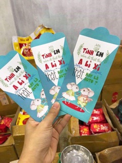 LÌ XÌ TẾT 2020 combo 500 chiếc
